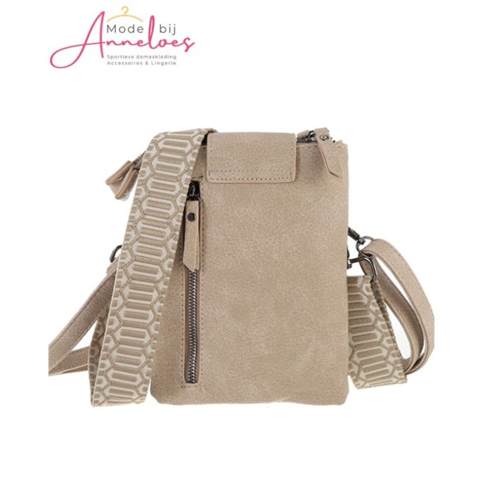I'm Dutch Crossbody & Telefoontasje Horton Taupe OLT17139